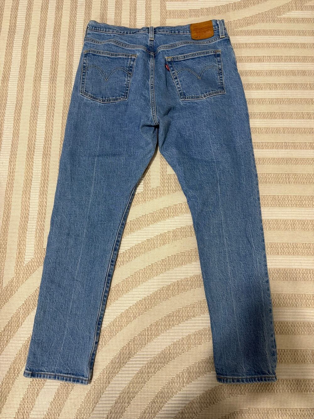 Levi Strauss Women's 501 W31 L 28 Button Up Fly Blue Denim Jeans